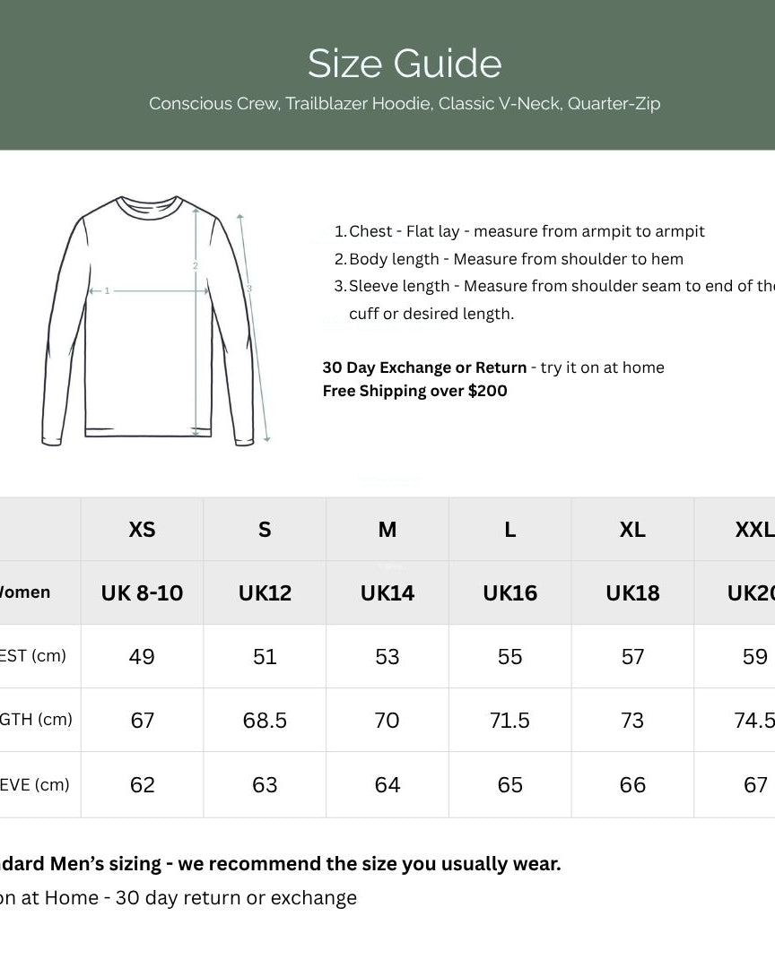 Size guide - Women