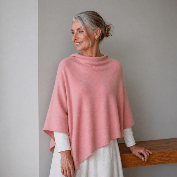 ZQ Merino Hemp Wrap - Dusky Pink