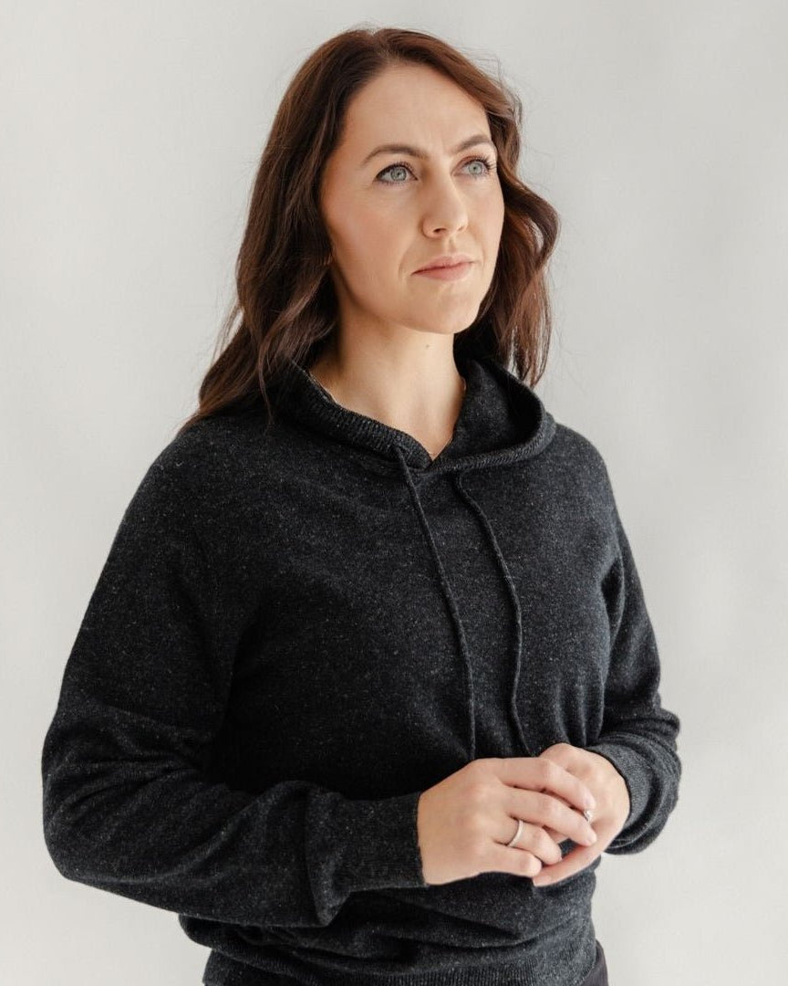 Trailblazer Hoodie W - Charcoal - Hemprino