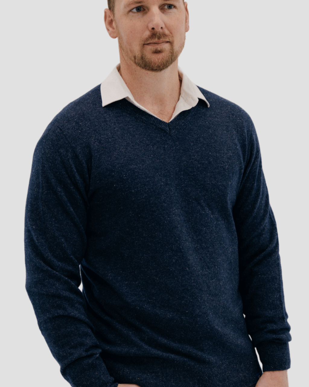 Hemprino™ Classic V - neck M - Navy - Hemprino