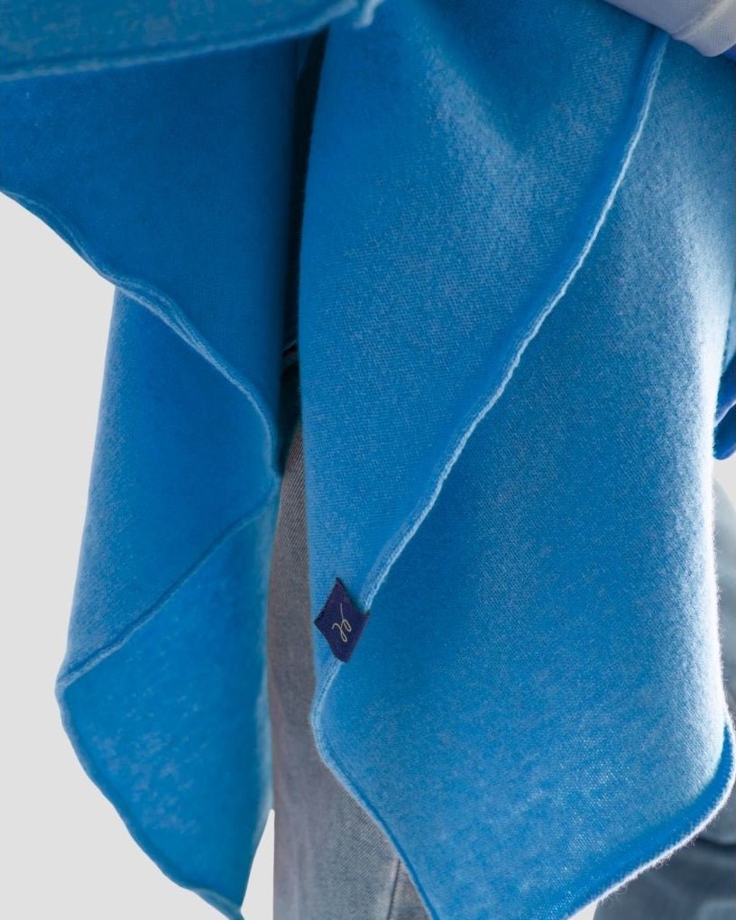 ZQ Merino Hemp Wrap - Rakaia Blue - Hemprino