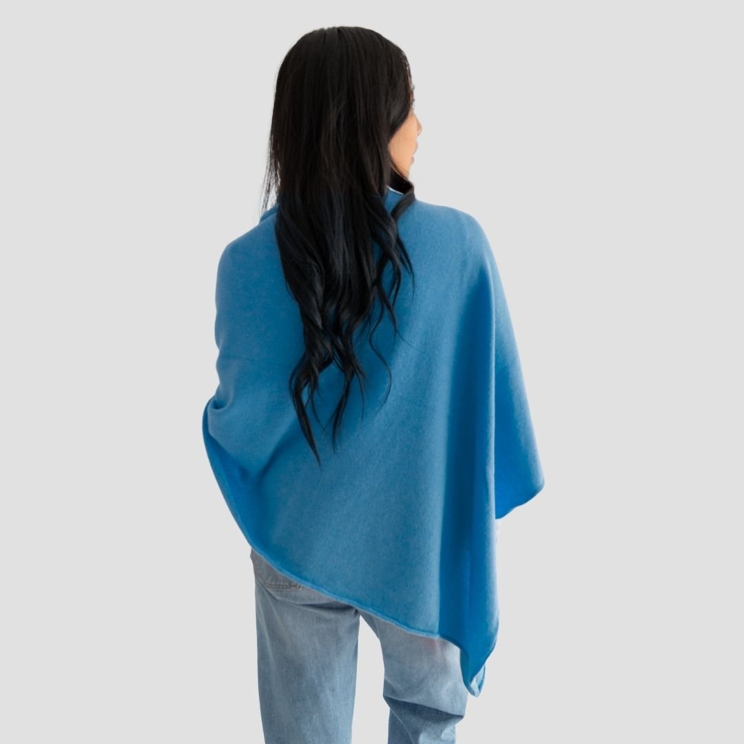 ZQ Merino Hemp Wrap - Rakaia Blue - Hemprino