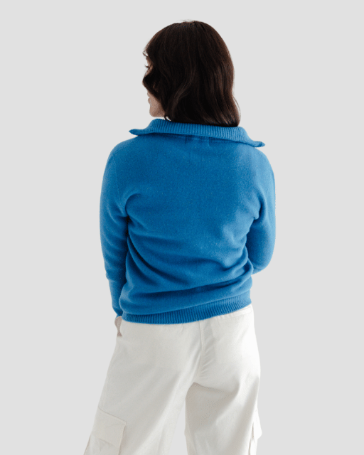 Quarter - Zip W - Rakaia Blue - Hemprino