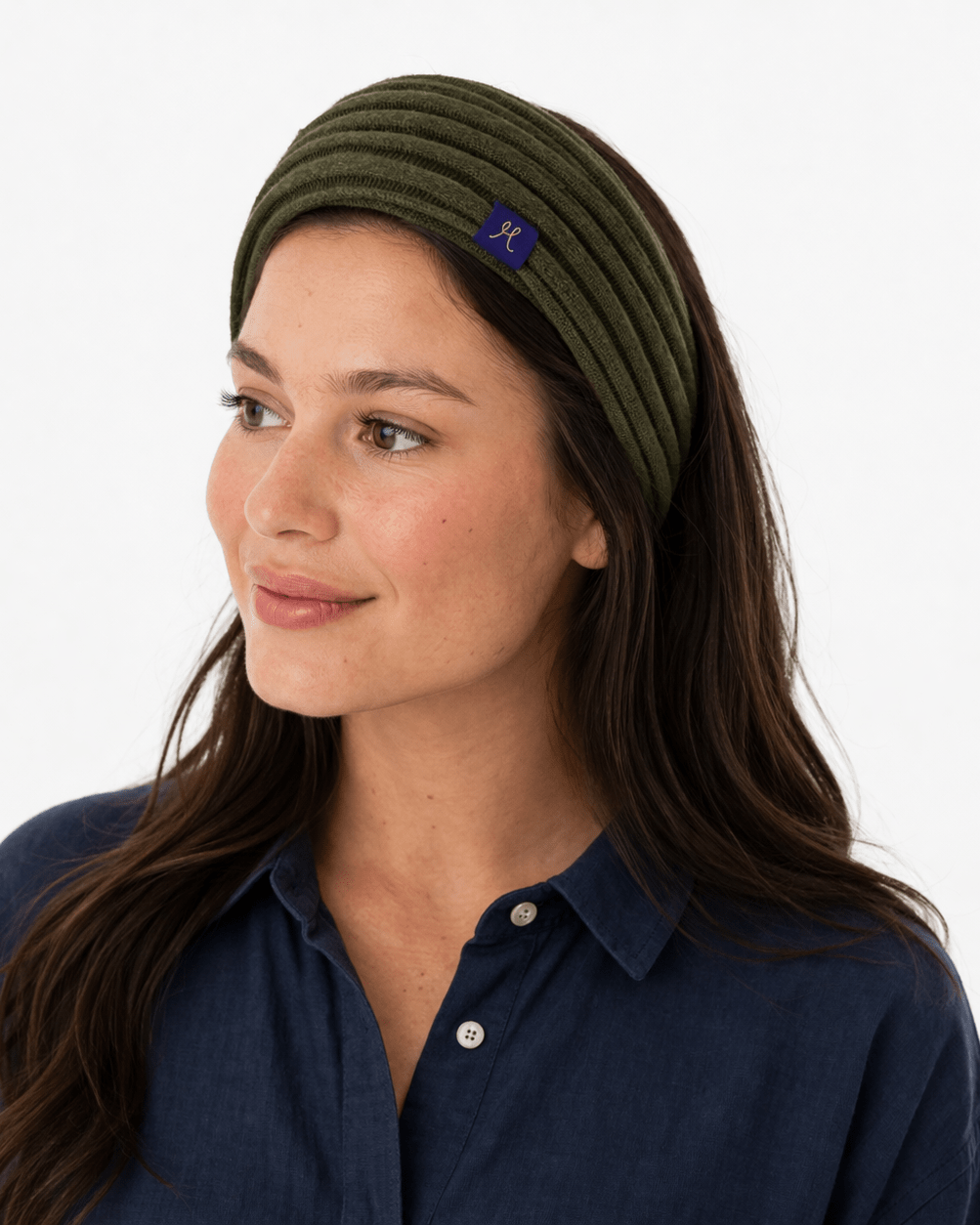 Merino & Hemp Headband - Kea Green - Hemprino