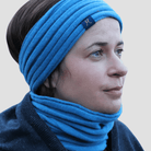 Neckwarmer - Rakaia Blue - Hemprino