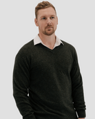 Hemprino™ Classic V - Neck M - Charcoal - Hemprino