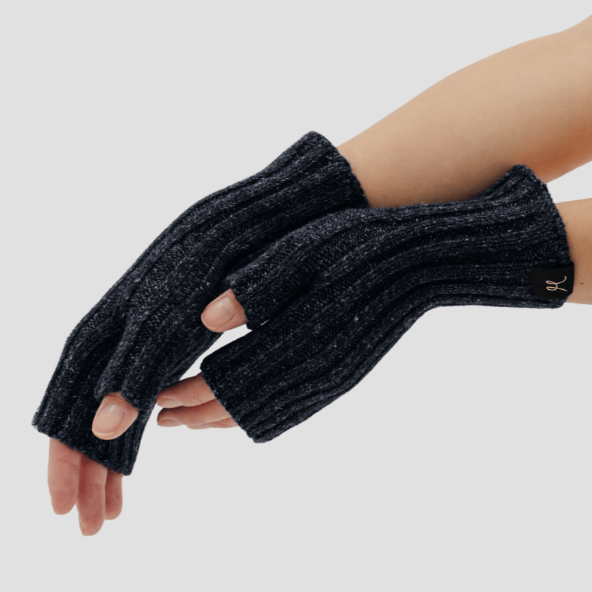 Hand Warmers - Charcoal - Hemprino