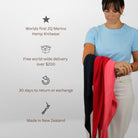 Women holding Hemprino Scarves