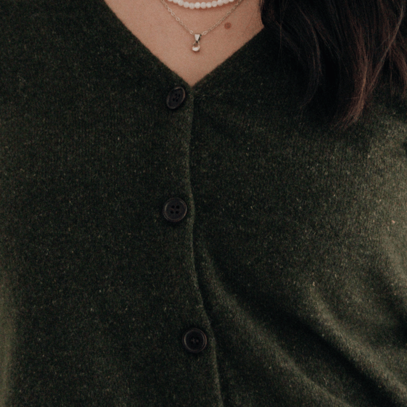 Legacy Cardi - Kea Green - Hemprino