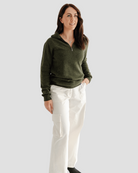 Quarter - Zip W - Kea Green - Hemprino