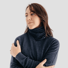 Hemprino™ Classic V - neck W - Navy - Hemprino