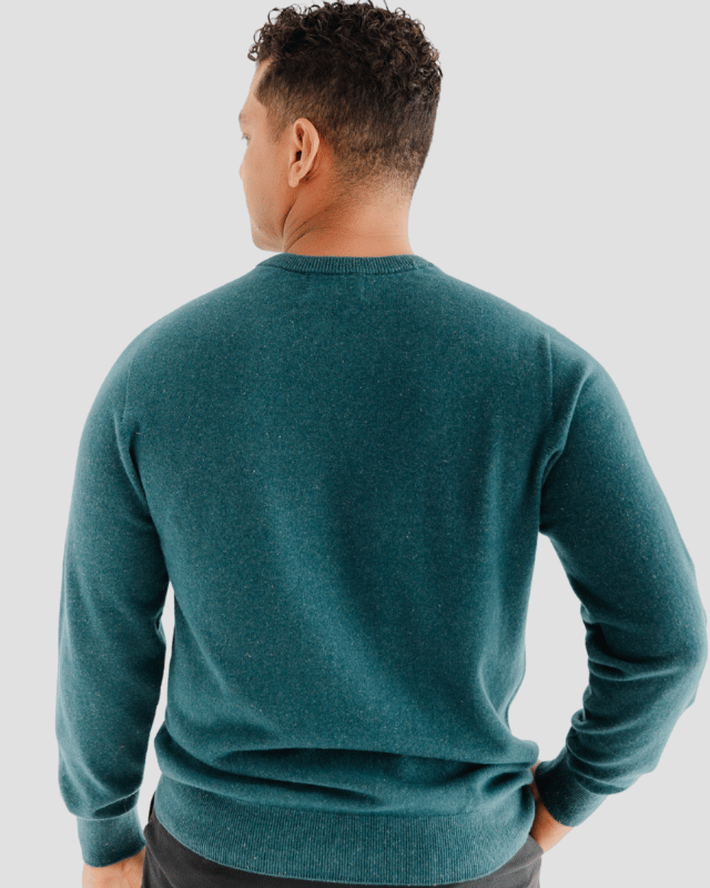 Classic V - Neck M - Teal - Hemprino