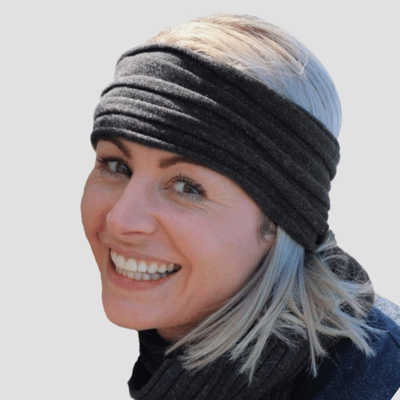 Headband - Charcoal - Hemprino