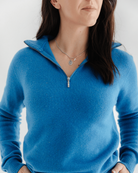 Quarter - Zip W - Rakaia Blue - Hemprino