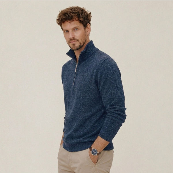 Quarter-Zip M - Navy