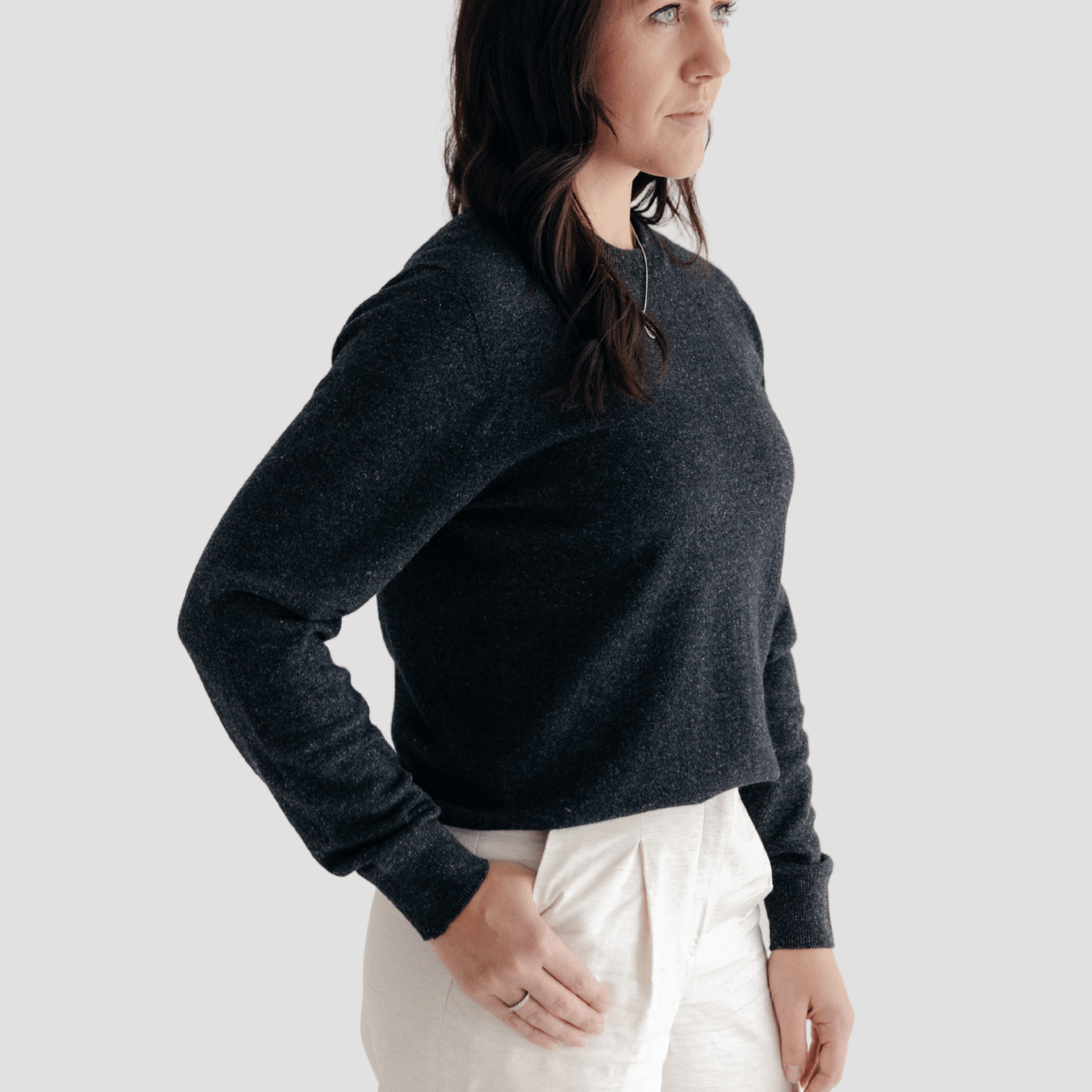 Conscious Crew W - Charcoal - Hemprino