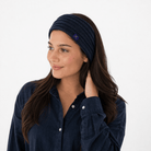 Merino & Hemp Headband - Navy (Seconds) - Hemprino