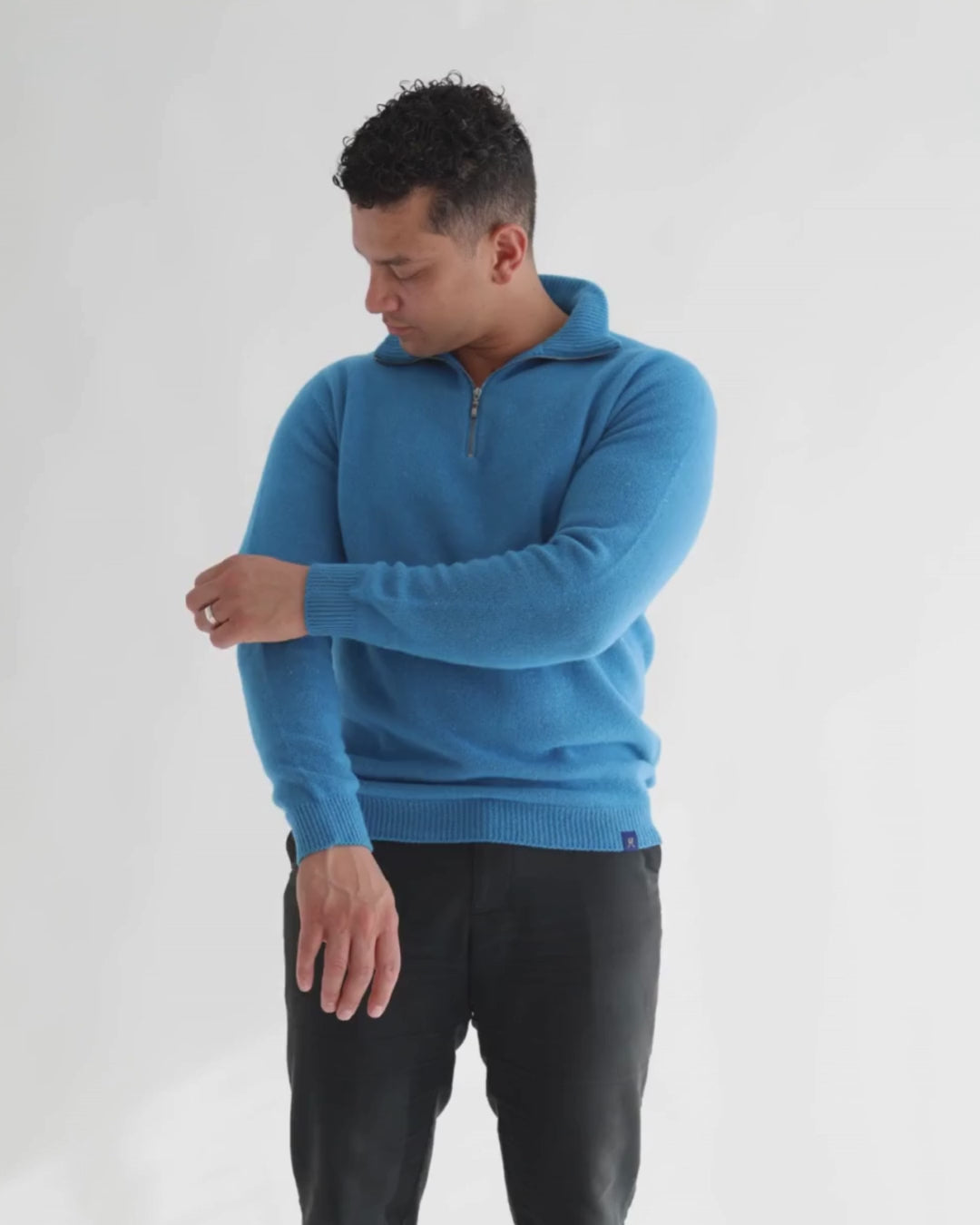 Quarter-Zip M - Kea Green – Hemprino